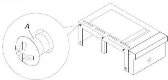 KITCHENAID 7200745A - Sujete el estante lateral derecho con quemador para dorado rápido - 1