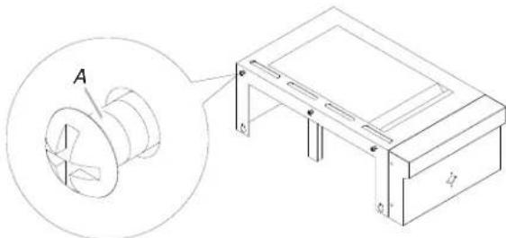 KITCHENAID 7200745A - Attach Right Side Shelf with Sear Burner - 1
