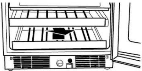 KITCHENAID Architect KUWS24RSBS - Dépose et remise en place de la grille inférieure - 1