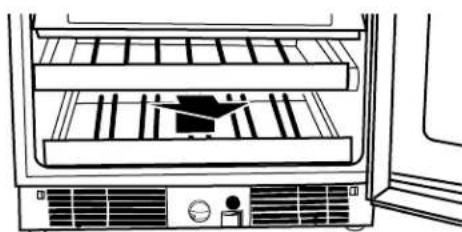 KITCHENAID KUWO24LSBX - Dépose et remise en place de la grille inférieure - 1