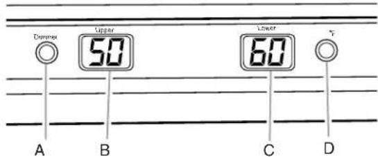 KITCHENAID KUWO24LSBX - Temperature Separator (Temperature Display) - 1