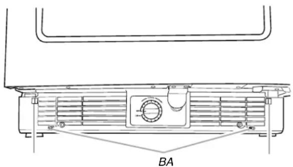 KITCHENAID Architect KUWL304CSS - To remove the base grille: - 1
