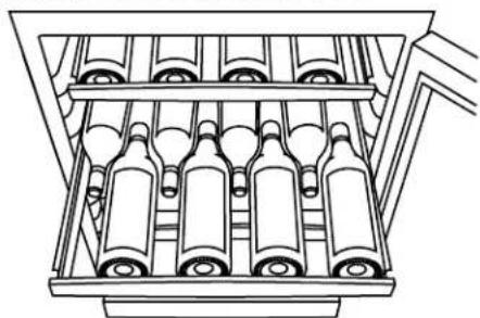 KITCHENAID Architect KUWS24LSBS - Stockage dans la cave à vin - 2