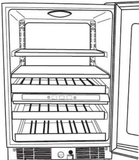 KITCHENAID Architect KBCS24LSBS - Al almacenar en el refrigerador para bebidas - 2