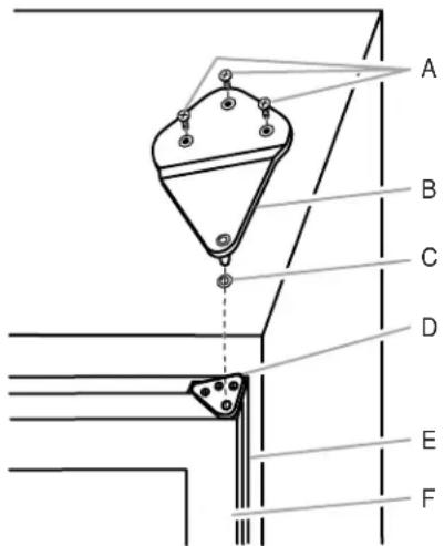 KITCHENAID KBCO24LSBX - Install the Door - 2