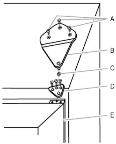 KITCHENAID KBCO24LSBX - Dépose de la porte - 1