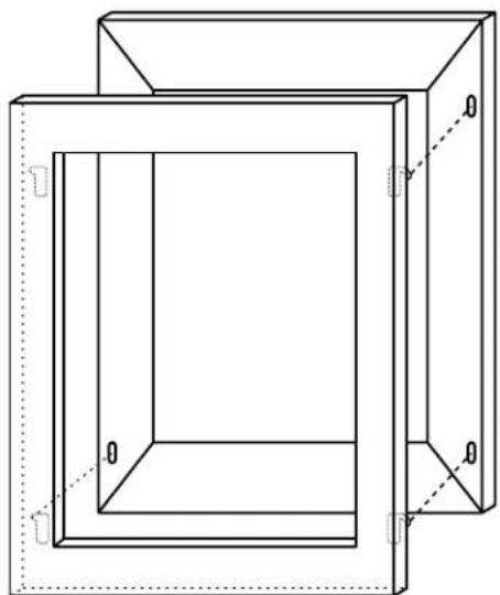 KITCHENAID KBCO24LSBX - como qitar la puerta - 3