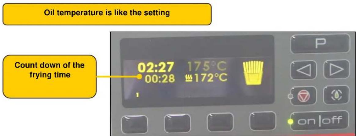 FRIFRI Vision - Frying cycle: - 4