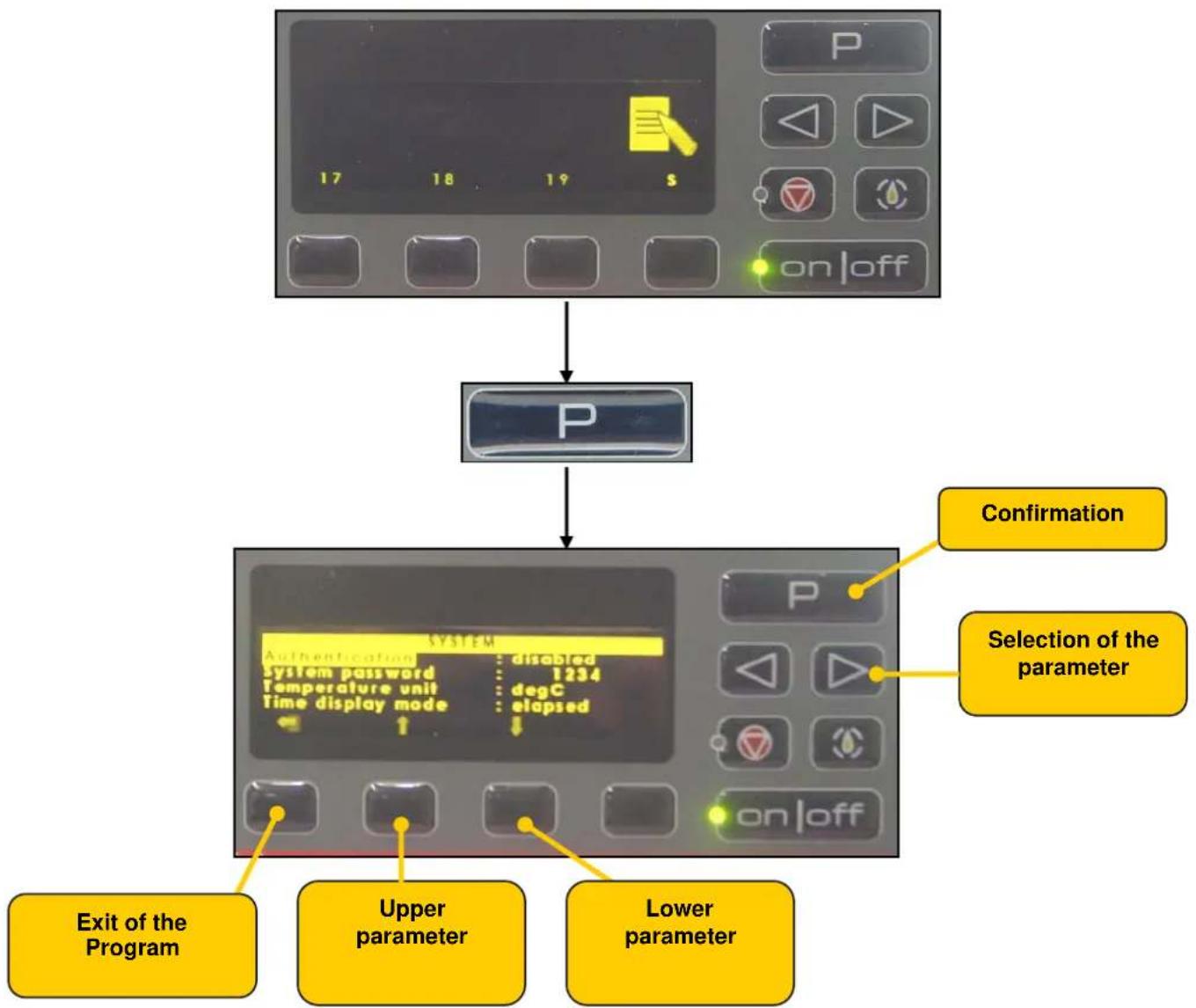 FRIFRI Vision - d) Service Mode - 1