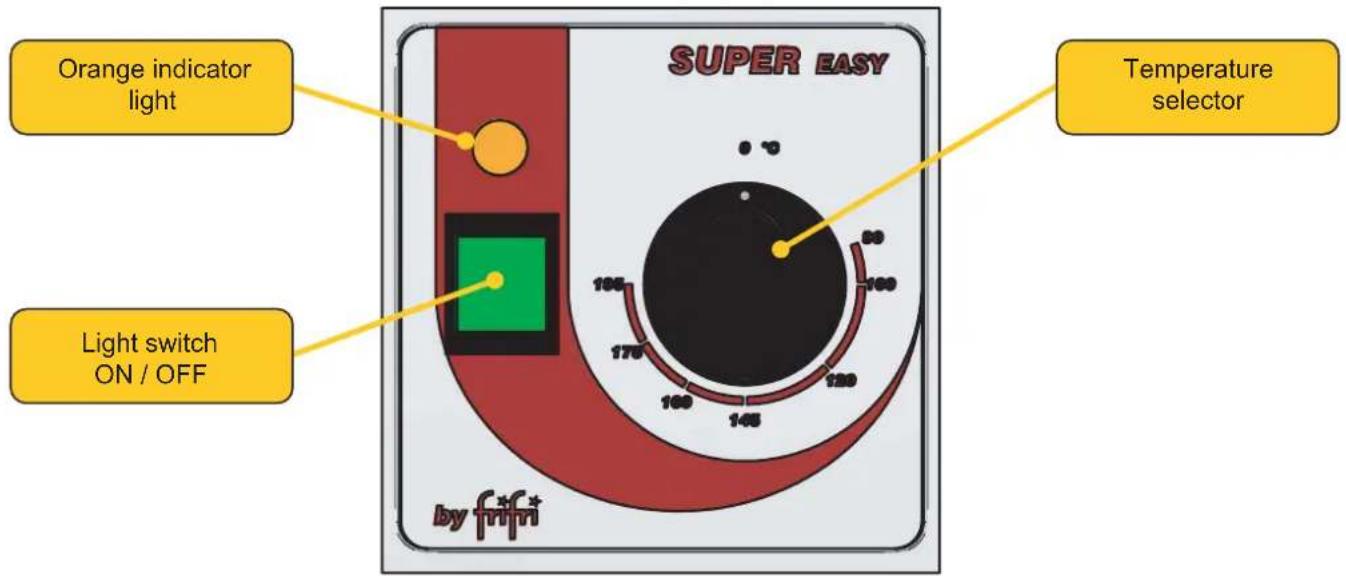 FRIFRI Super Easy - Control panel - 1