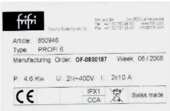 FRIFRI Profi+ - Geräteidentifikation - 1