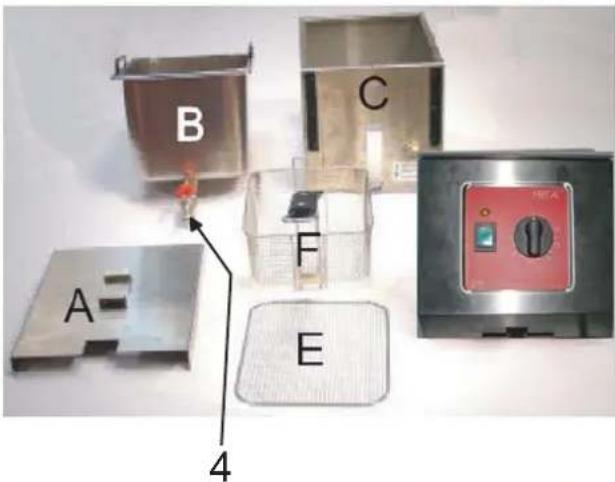 FRIFRI Frita+ 8 - Parti friggitrice - 1
