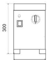 FRIFRI Frita+ 6 - Abmessungen / Dimensions / Dimensions / Dimensioni - 1