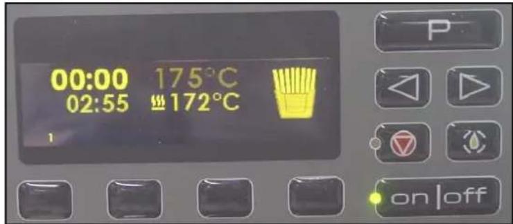 FRIFRI Elegance M+ - End of frying cycle - 1