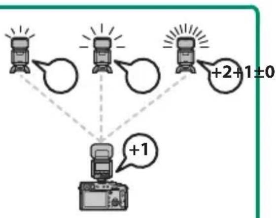FUJIFILM EFX500 - Correction/intensité des flashes asservis - 1
