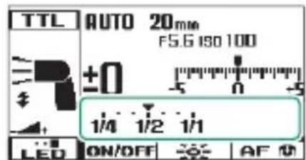FUJIFILM EFX500 - Luminosité de l'éclairage video LED - 5