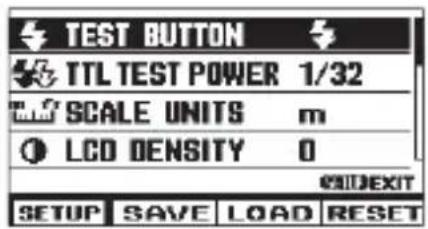 FUJIFILM EFX500 - Le menu de configuration - 3