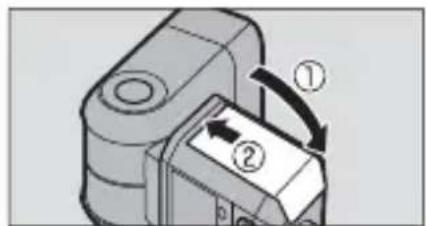 FUJIFILM EFX500 - Insertion des piles - 8