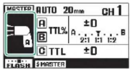 FUJIFILM EFX500 - Sélection du ratio d'intensité TTL - 7