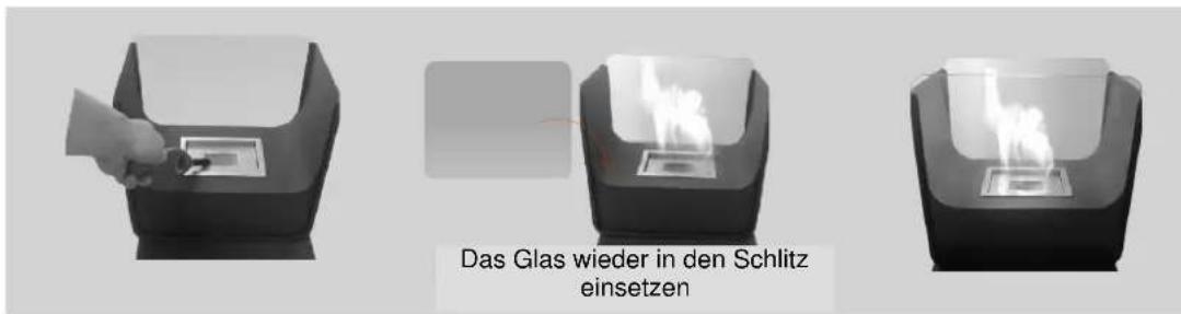 FireFriend DF6501 - Die Bio-Ethanol Feuerstelle anzünden - 1