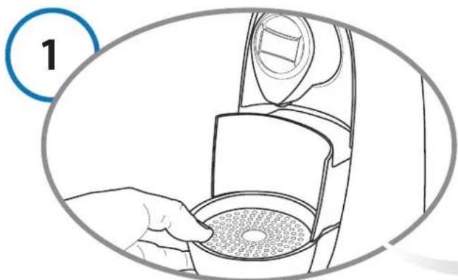 Caffitaly S04 - Programming the quantity of coffee in a cup - 7