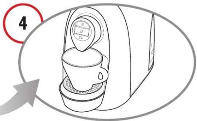 Caffitaly S04 - Programming the quantity of coffee in a cup - 4