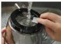 KUVINGS ULD112NB - NETTOYAGE DES PIECES EN SILICONE - 3