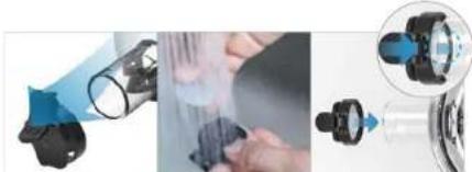 KUVINGS ULD112NB - NETTOYAGE DES PIECES EN SILICONE - 7