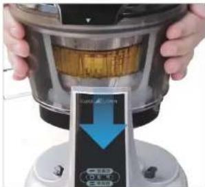 KUVINGS UL100MB - ÉTAPE 2 Assemblage du bloc supérieur avec la base - 1