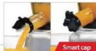 KUVINGS NS997UL - STEP 4 Use the smart cap to make mixed juices, stop juice from dripping, or rinse between diff erent juices. - 1
