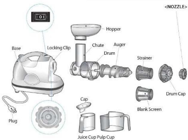 KUVINGS NJE3590U - different nozzles - 10