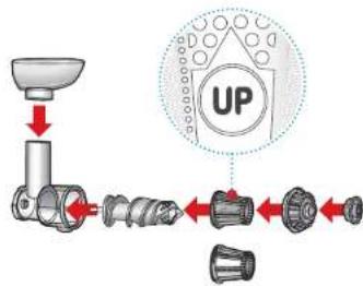 KUVINGS NJE3530U - How to assemble How to use the juicer - 1