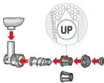 KUVINGS NJE3520U - How to assemble How to use the juicer - 1