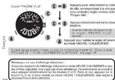 PULSAR NX14 - REGLAGE DE SA "PROPRE VILLE" - 2