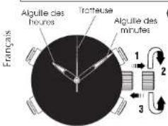 PULSAR NX14 - MODE HEURE/CALENDRIER - 1