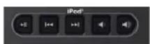 Life Fitness F3 - COMMANDES iPod - 1