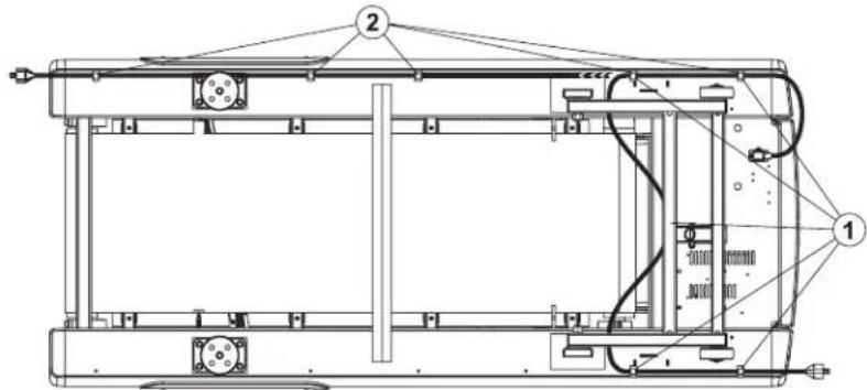 Life Fitness 97TI - ACHEMINEMENTLDULCORDONLD'ALIMENTATION - 1