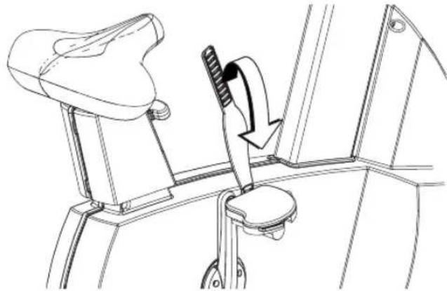 Life Fitness 95CI - CÓMO AJUSTAR LAS CORREAS DE LOS PEDALES - 1