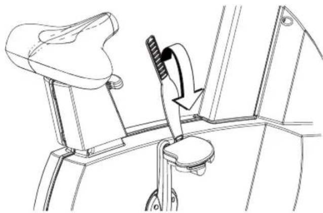 Life Fitness 95CI - RÉGLAGE DES COURROIES CALE-PIEDS - 1