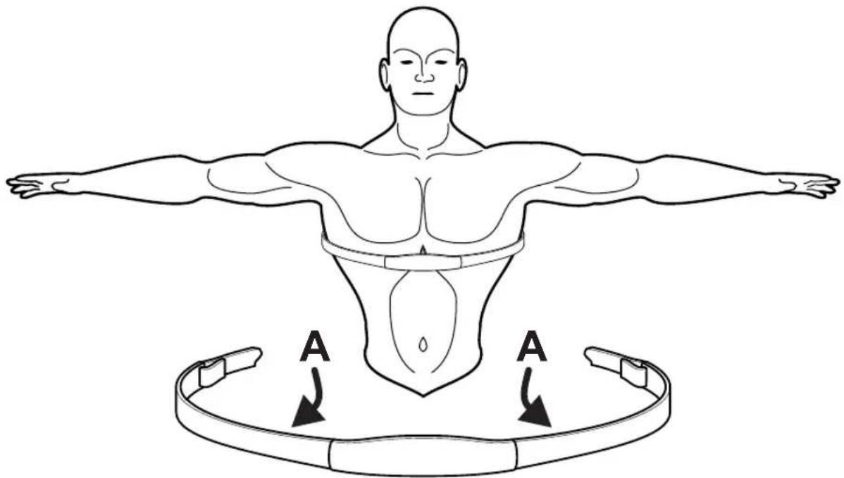 Life Fitness 93C - LA BANDA PECTORAL DE CONTROL DEL RITMO CARDIACO CON TELEMETRÍA POLAR® - 1