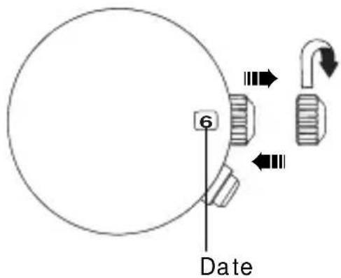 PULSAR YM22 - RÉGLAGE DE LA DATE - 1