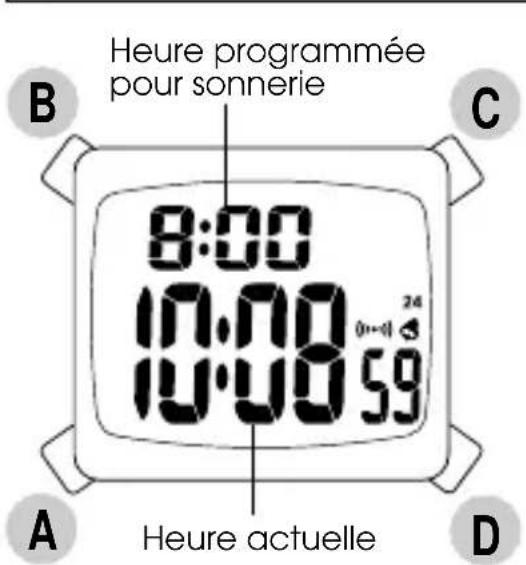 PULSAR W170 - MODE SONNERIE - 2