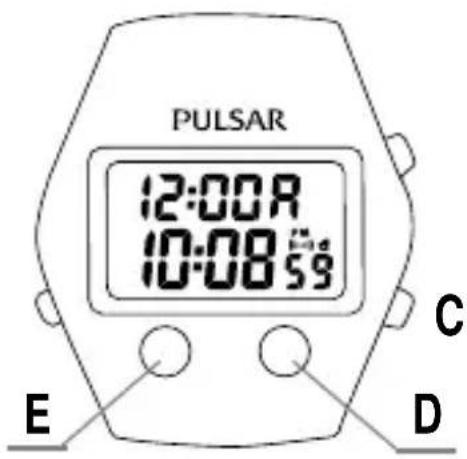 PULSAR W150 - RéGLAGE DE LA SONNERIE - 1