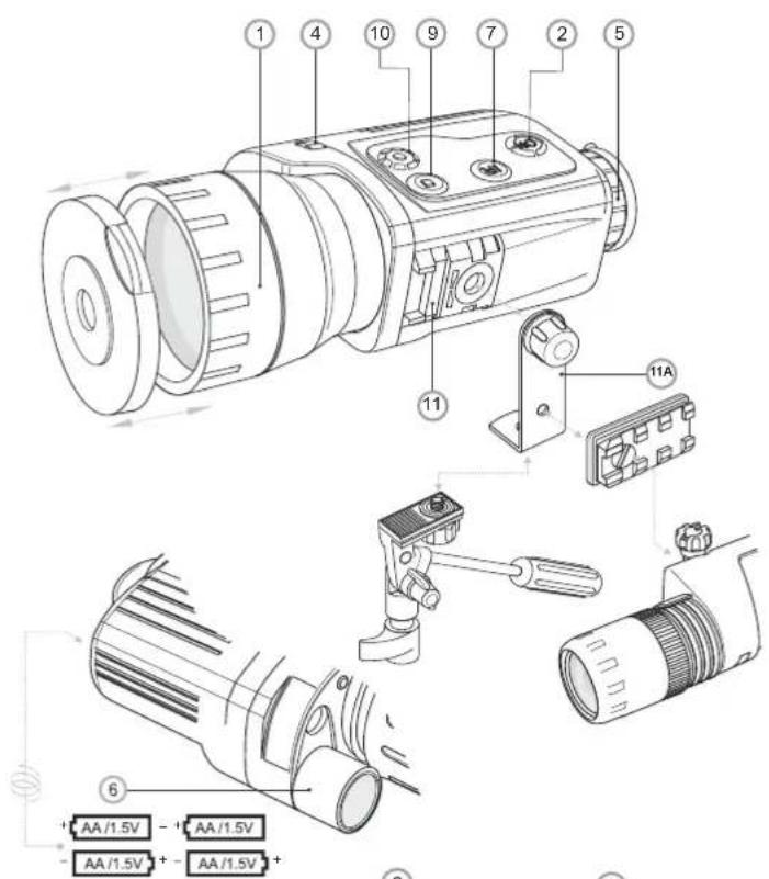 PULSAR Recon 770 - Menu "Einstellungen" - 1