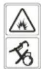 DOLMAR PM5102 S3C - SYMBOLS MARKED ON THE PRODUCT (on the rear cover) - 4