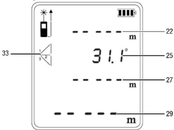 TROTEC BD26 - Double mesure de hauteur indirecte - 2