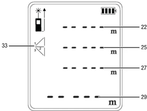 TROTEC BD26 - Double mesure de hauteur indirecte - 3