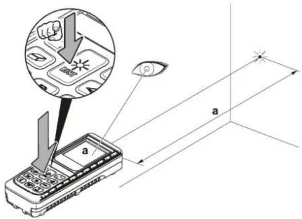 TROTEC BD26 - Exécution d'une mesure de distance individuelle - 1