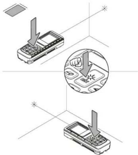 TROTEC BD26 - Exécution d'une mesure de surface - 1