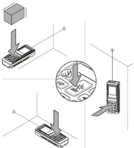 TROTEC BD26 - Exécution d'une mesure de volume - 1
